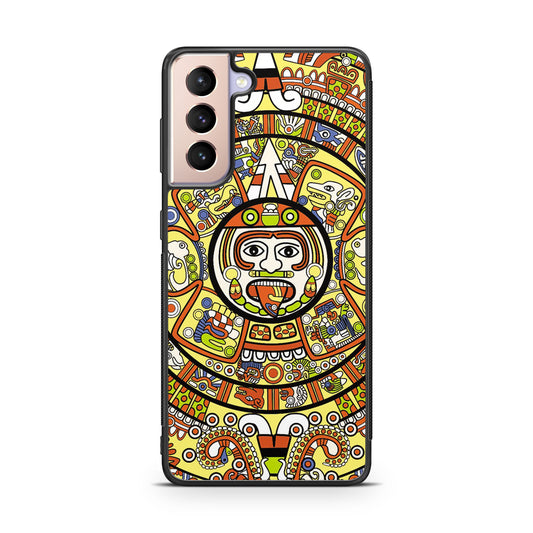 Mayan Calendar Galaxy S21 / S21 Plus / S21 FE 5G Case