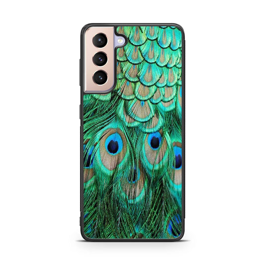 Peacock Feather Galaxy S21 / S21 Plus / S21 FE 5G Case