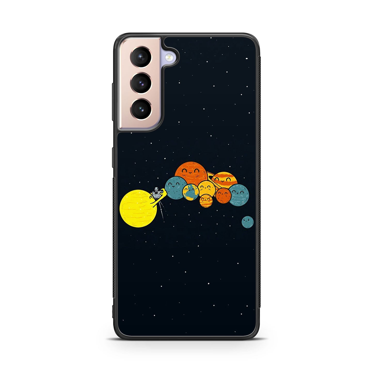 Planet Cute Illustration Galaxy S21 / S21 Plus / S21 FE 5G Case