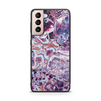 Purple Marble Galaxy S21 / S21 Plus / S21 FE 5G Case