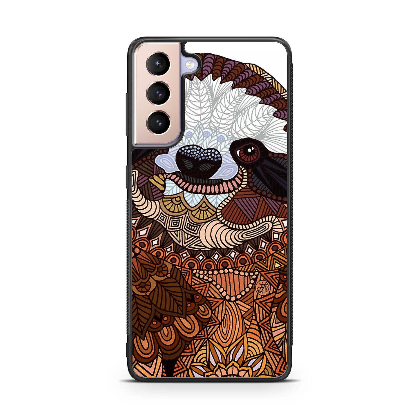 Sloth Ethnic Pattern Galaxy S21 / S21 Plus / S21 FE 5G Case