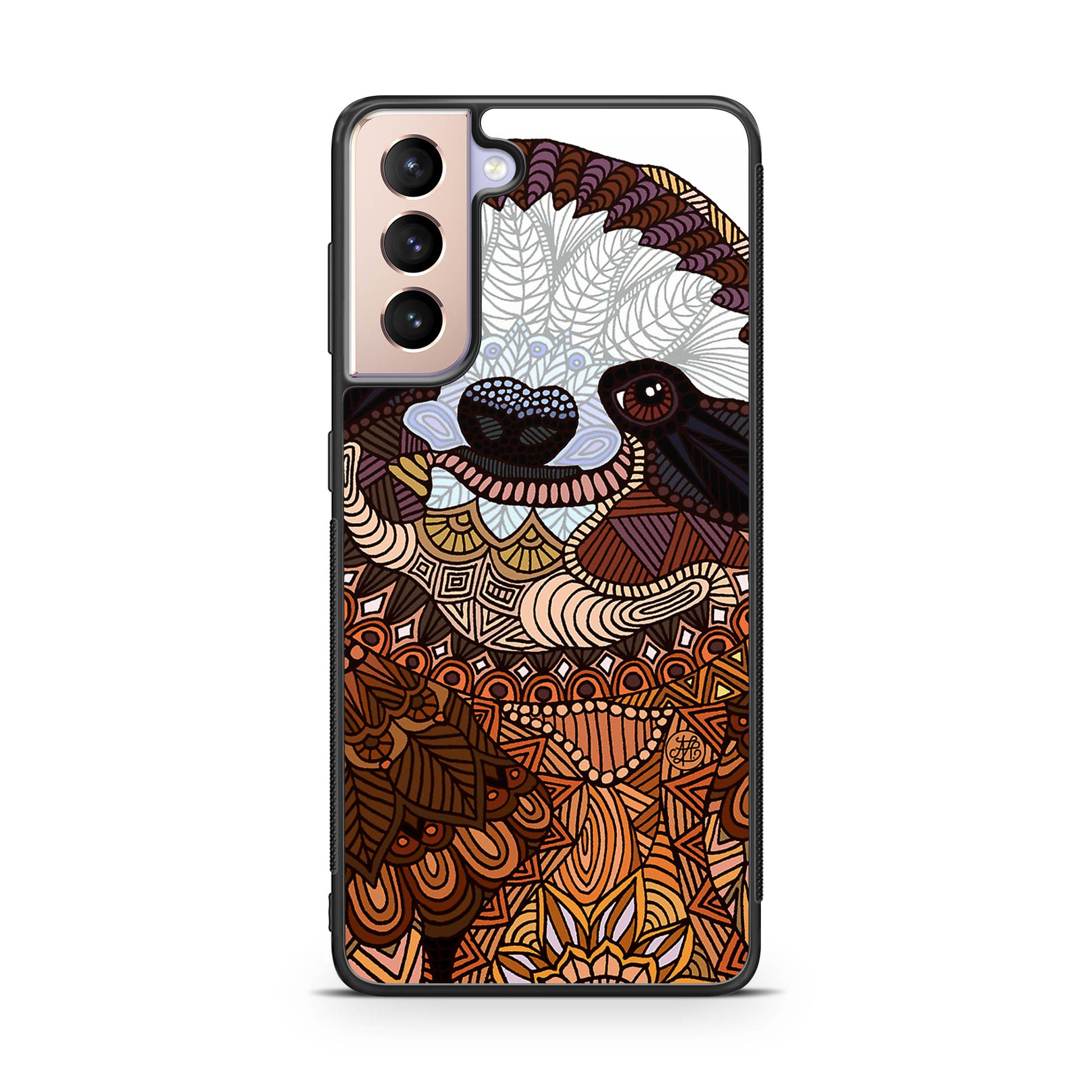 Sloth Ethnic Pattern Galaxy S21 / S21 Plus / S21 FE 5G Case