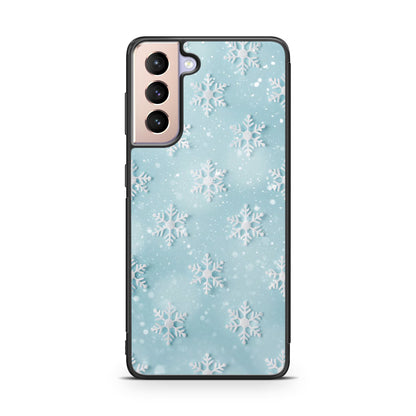 Snowflakes Pattern Galaxy S21 / S21 Plus / S21 FE 5G Case