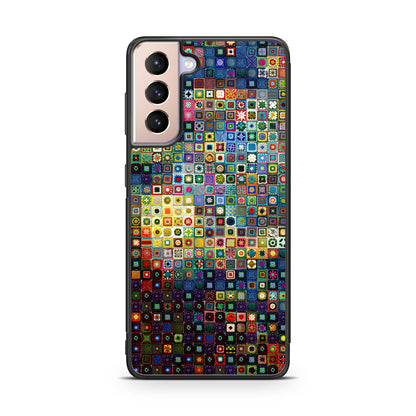 Starry Night Tiles Galaxy S21 / S21 Plus / S21 FE 5G Case