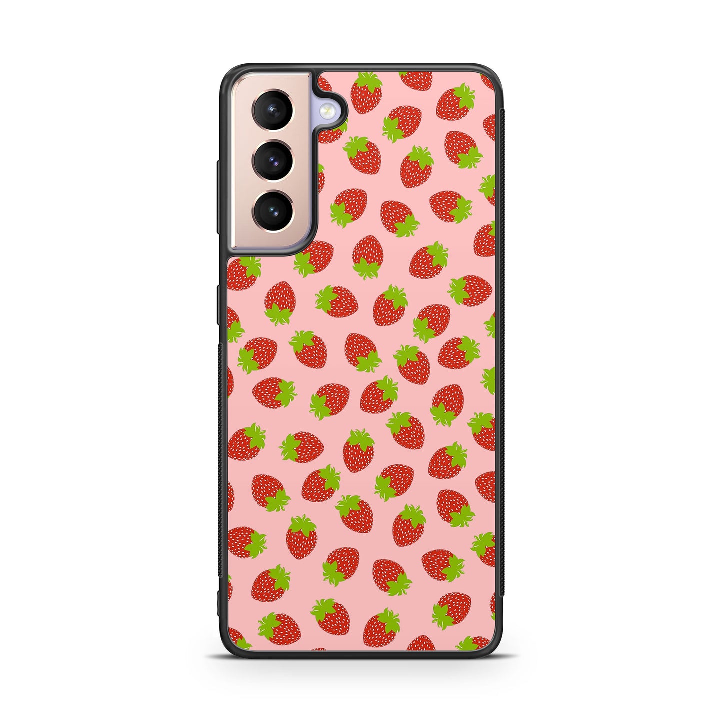 Strawberries Pattern Galaxy S21 / S21 Plus / S21 FE 5G Case