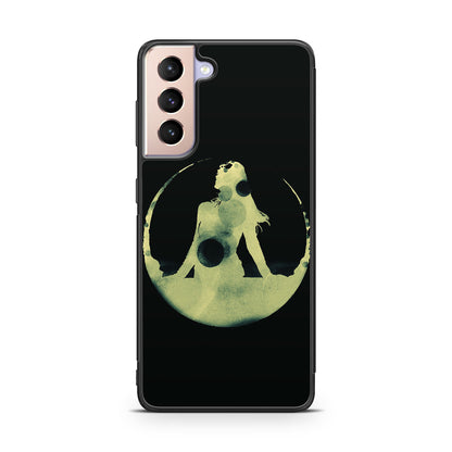 Tycho Costalbrake Dark Green Girl Galaxy S21 / S21 Plus / S21 FE 5G Case