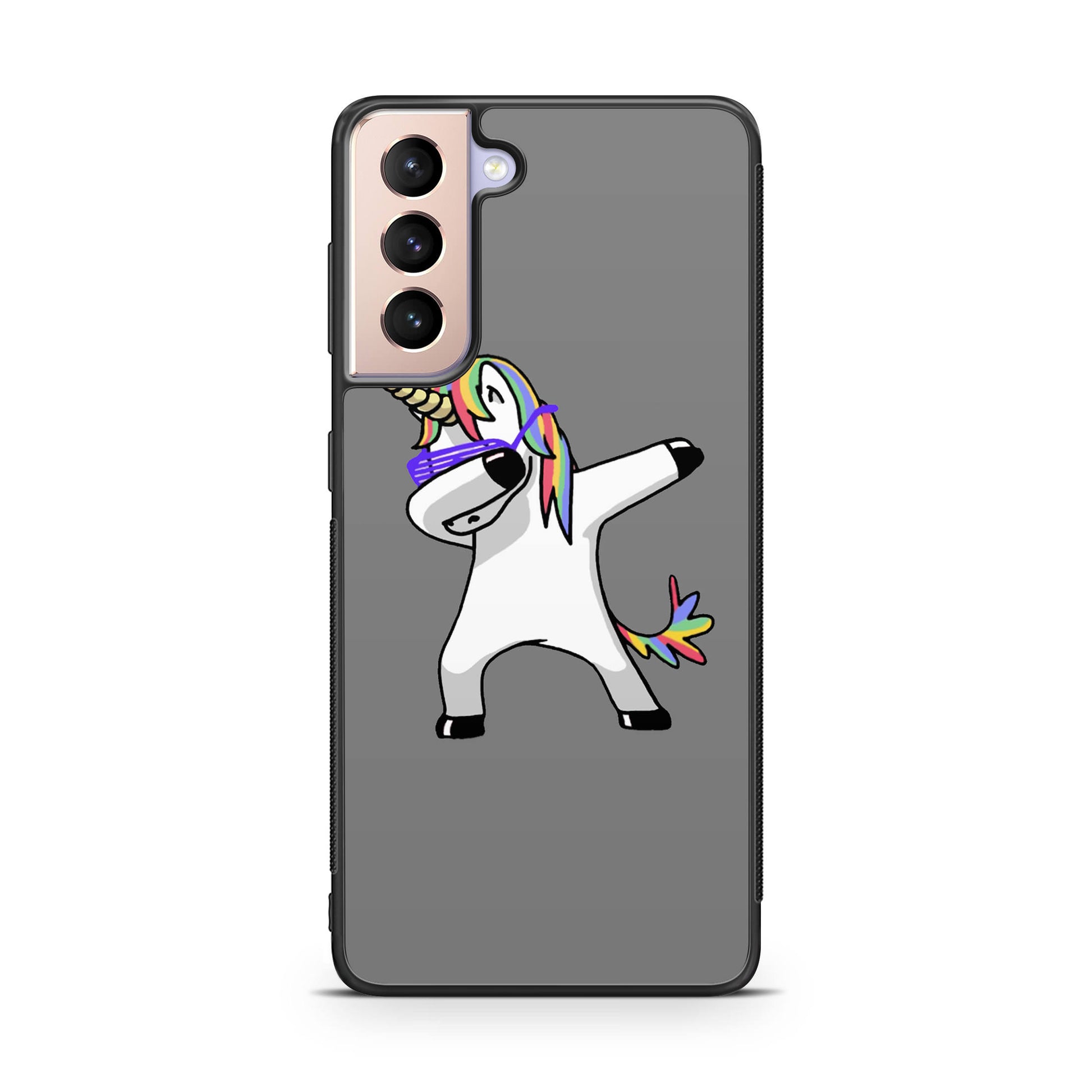 Unicorn Dabbing Grey Galaxy S21 / S21 Plus / S21 FE 5G Case