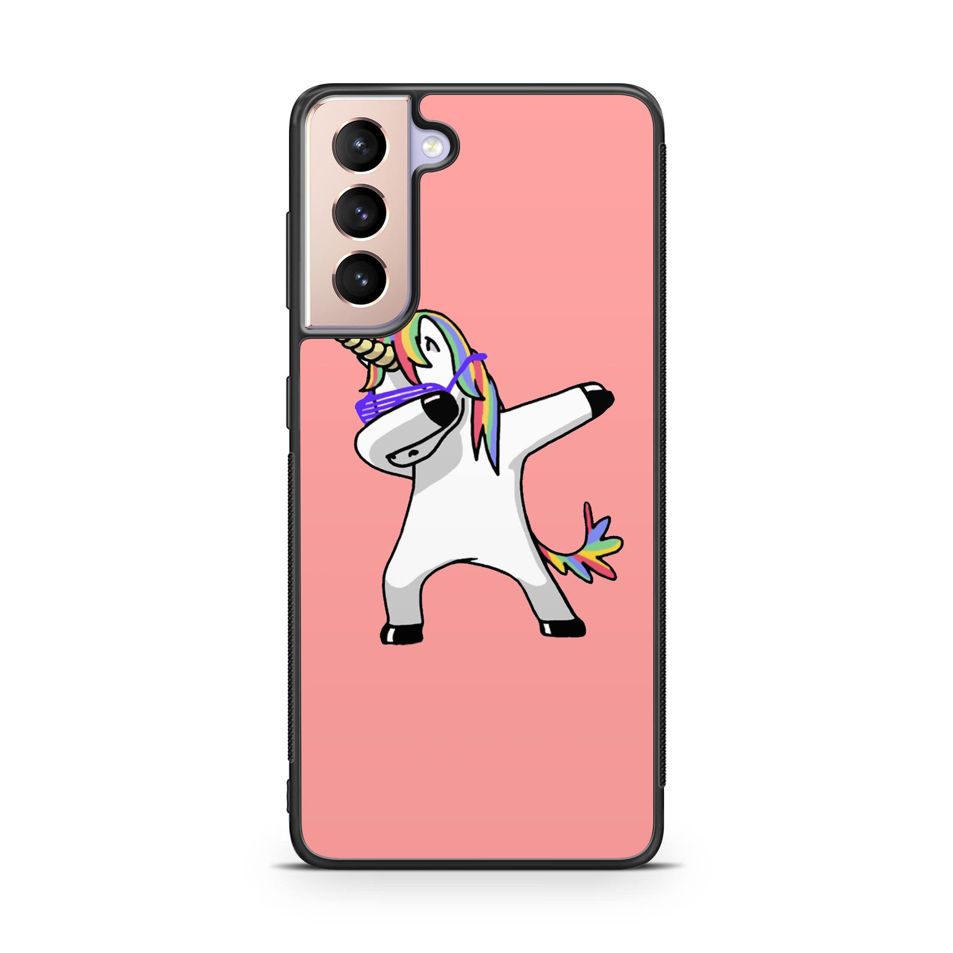 Unicorn Dabbing Pink Galaxy S21 / S21 Plus / S21 FE 5G Case