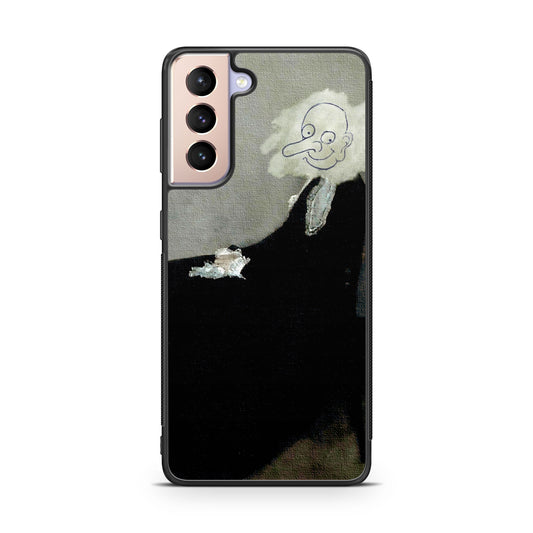 Whistler's Mother by Mr. Bean Galaxy S21 / S21 Plus / S21 FE 5G Case