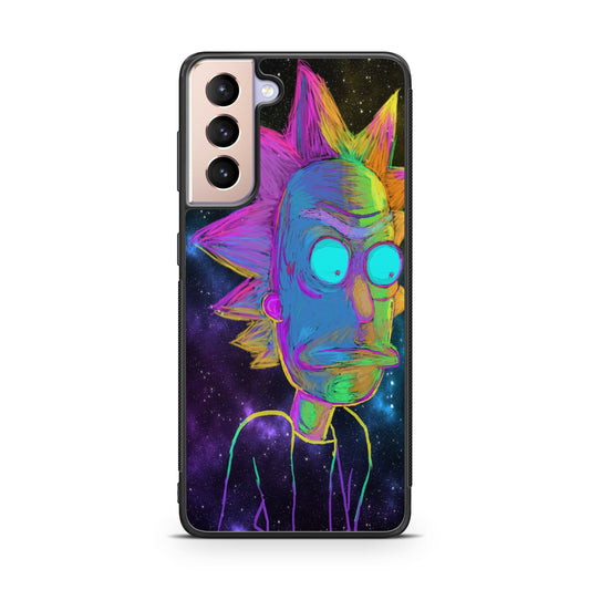 Rick Colorful Crayon Space Galaxy S21 / S21 Plus / S21 FE 5G Case