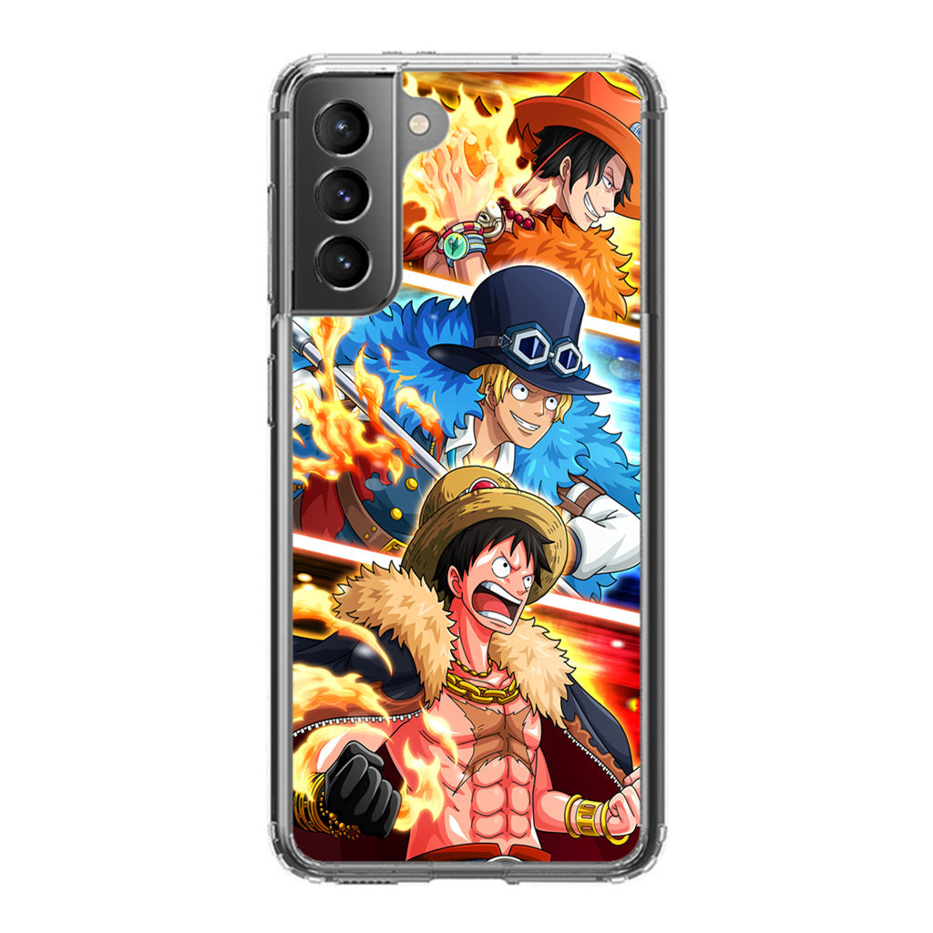 Ace Sabo Luffy Galaxy S21 / S21 Plus / S21 FE 5G Case