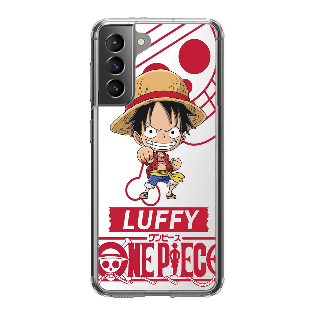 Chibi Luffy Galaxy S21 / S21 Plus / S21 FE 5G Case