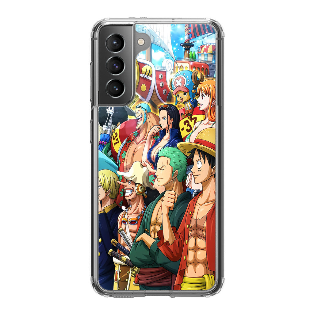 Crew of Mugiwara Pirate Galaxy S21 / S21 Plus / S21 FE 5G Case