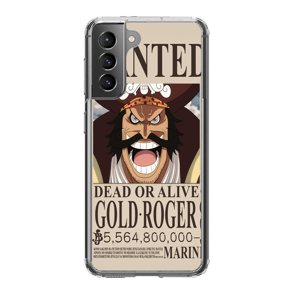 Gold Roger Bounty Galaxy S21 / S21 Plus / S21 FE 5G Case