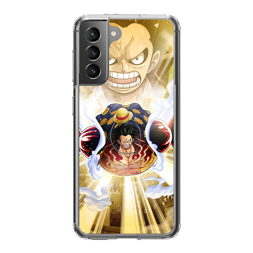 Luffy Flying Bounce Man Galaxy S21 / S21 Plus / S21 FE 5G Case