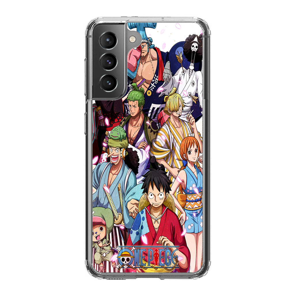 Mugiwara Crew Wano Galaxy S21 / S21 Plus / S21 FE 5G Case