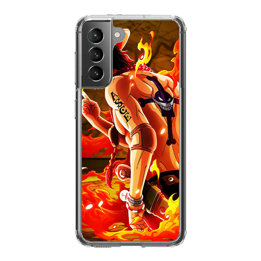 Portgas D Ace Galaxy S21 / S21 Plus / S21 FE 5G Case