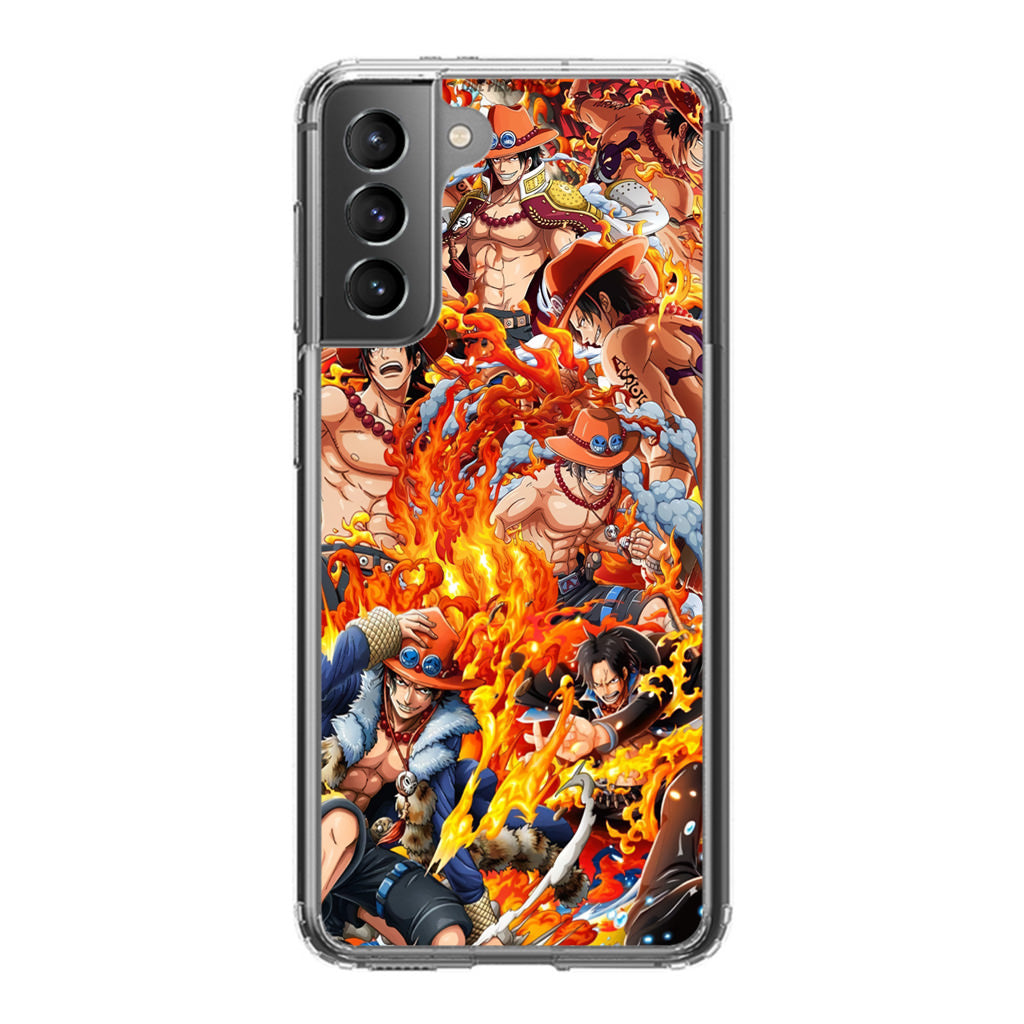 Portgas D Ace Collections Galaxy S21 / S21 Plus / S21 FE 5G Case