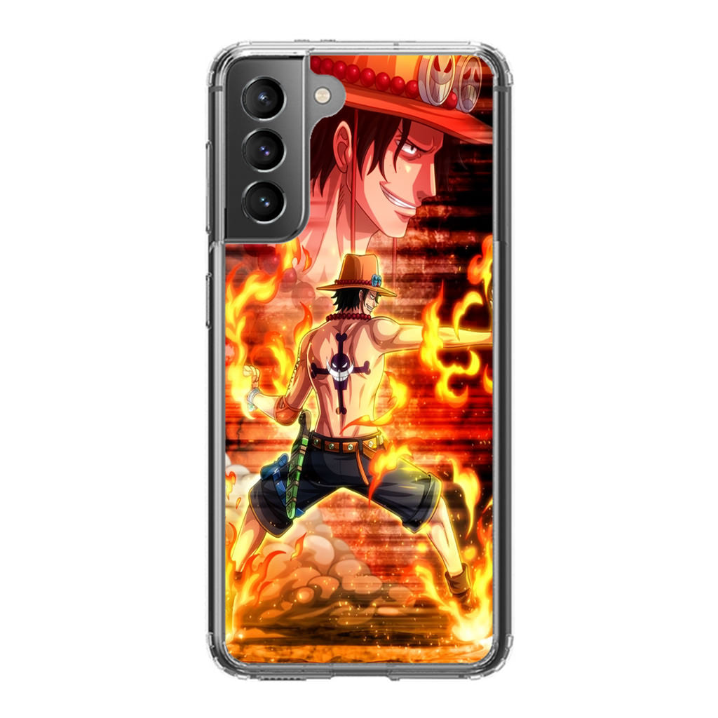 Portgas D Ace One Piece Galaxy S21 / S21 Plus / S21 FE 5G Case