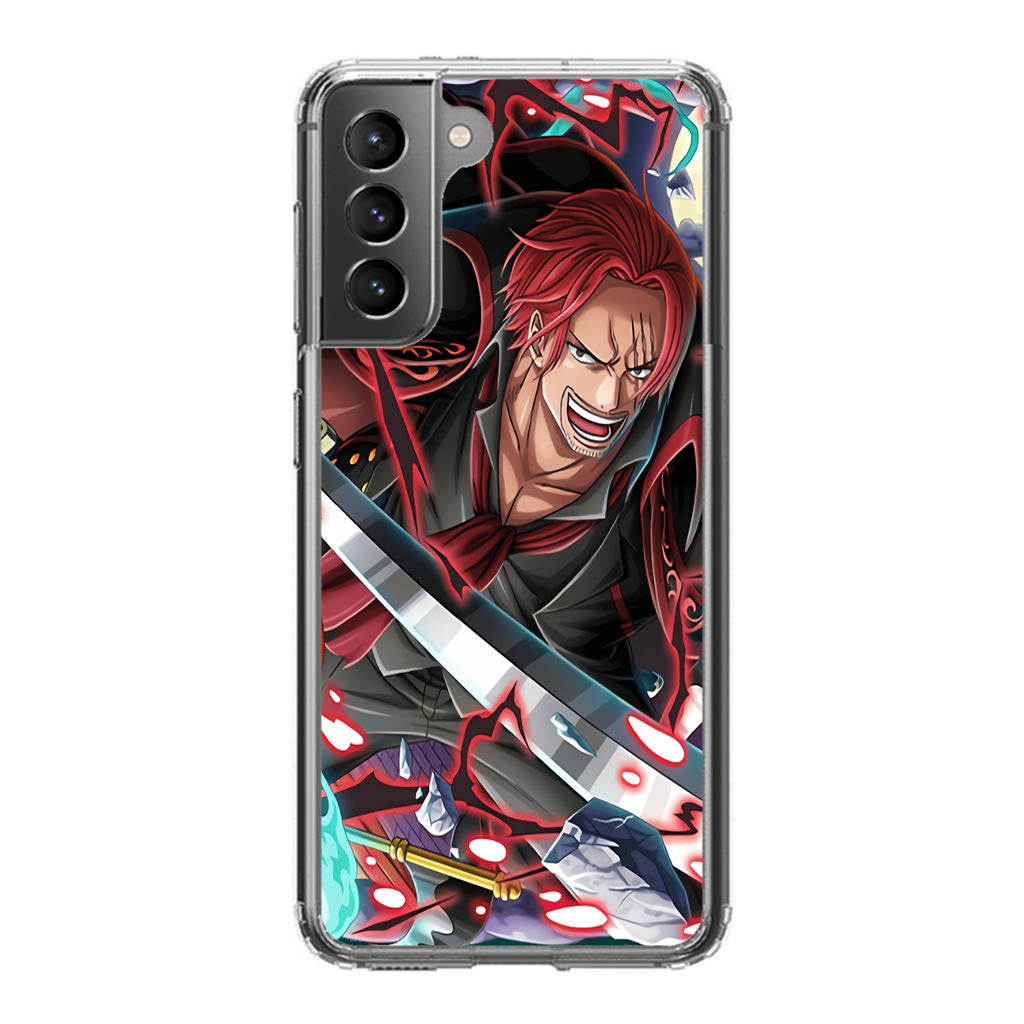 Red Hair Shanks Galaxy S21 / S21 Plus / S21 FE 5G Case