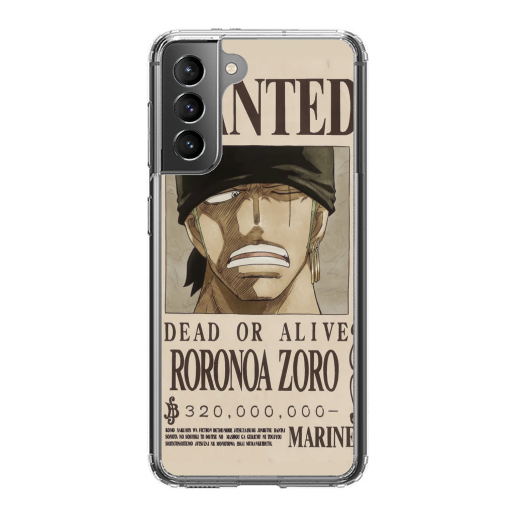 Roronoa Zoro Bounty Galaxy S21 / S21 Plus / S21 FE 5G Case