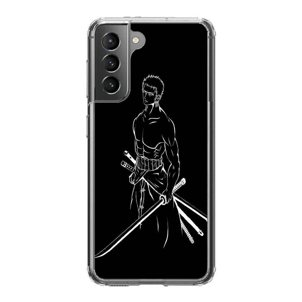 Roronoa Zoro Outlines Galaxy S21 / S21 Plus / S21 FE 5G Case