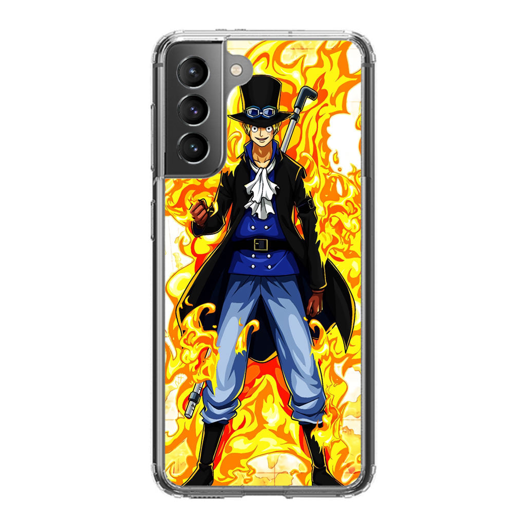 Sabo Mera Mera No Mi Galaxy S21 / S21 Plus / S21 FE 5G Case