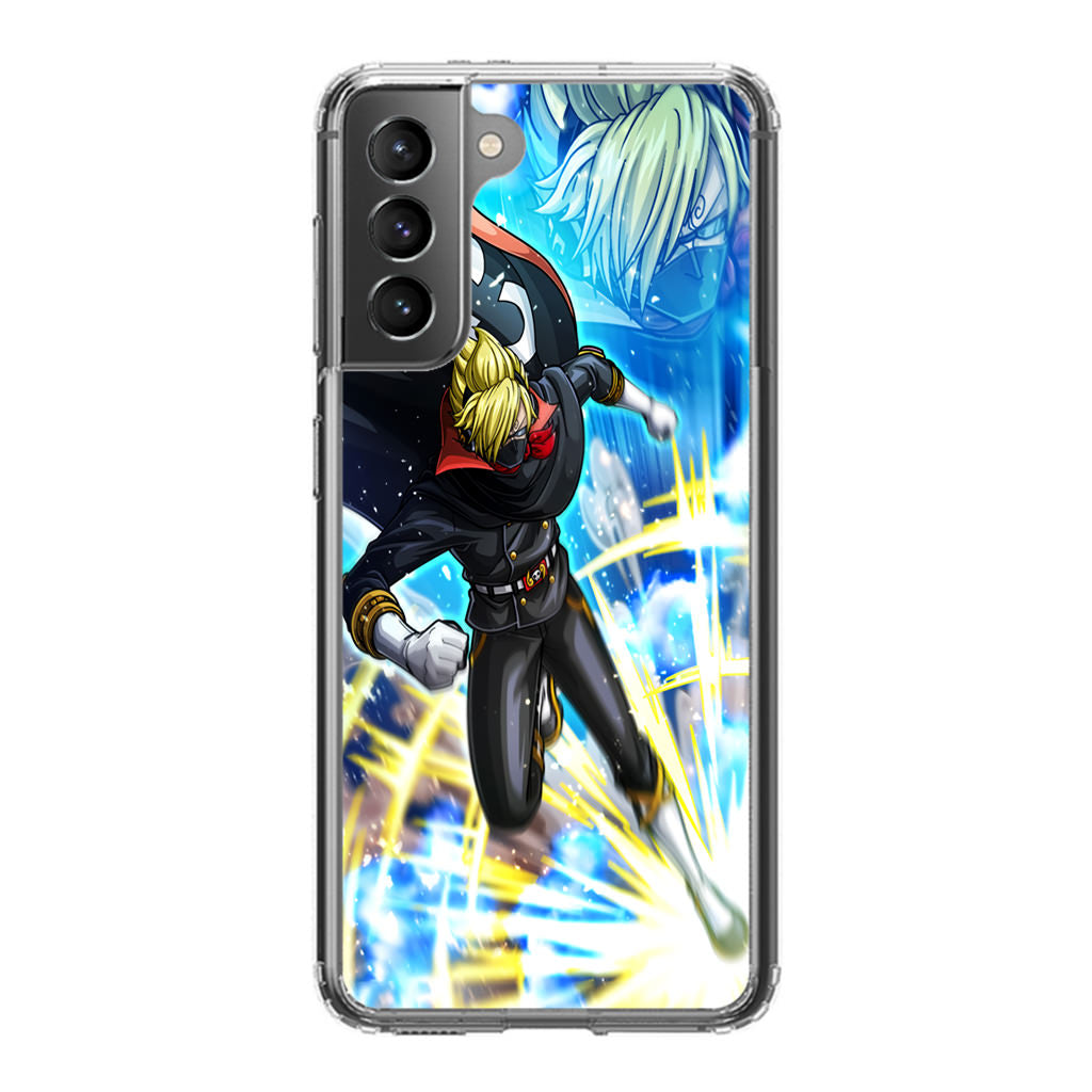 Sanji In Stealth Black Suit Galaxy S21 / S21 Plus / S21 FE 5G Case