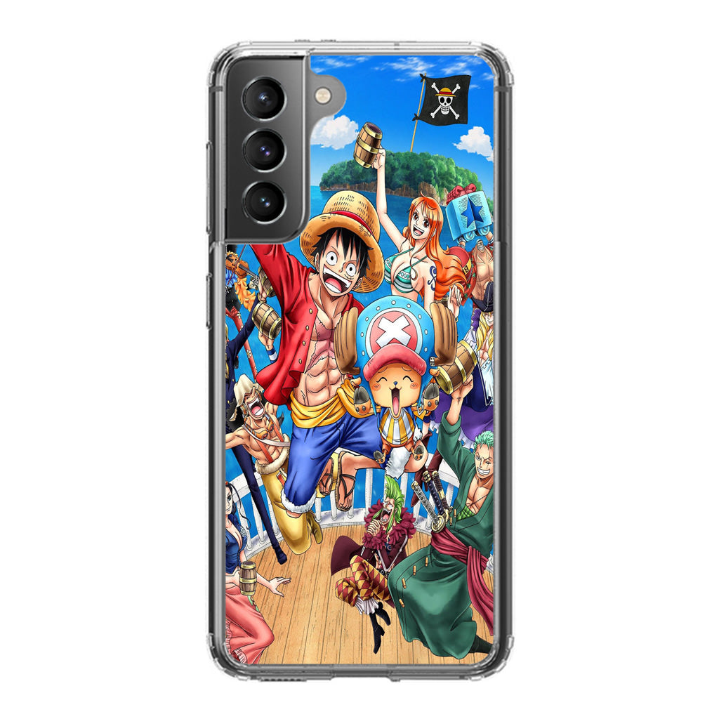 Straw Hat Pirates And Allies Galaxy S21 / S21 Plus / S21 FE 5G Case