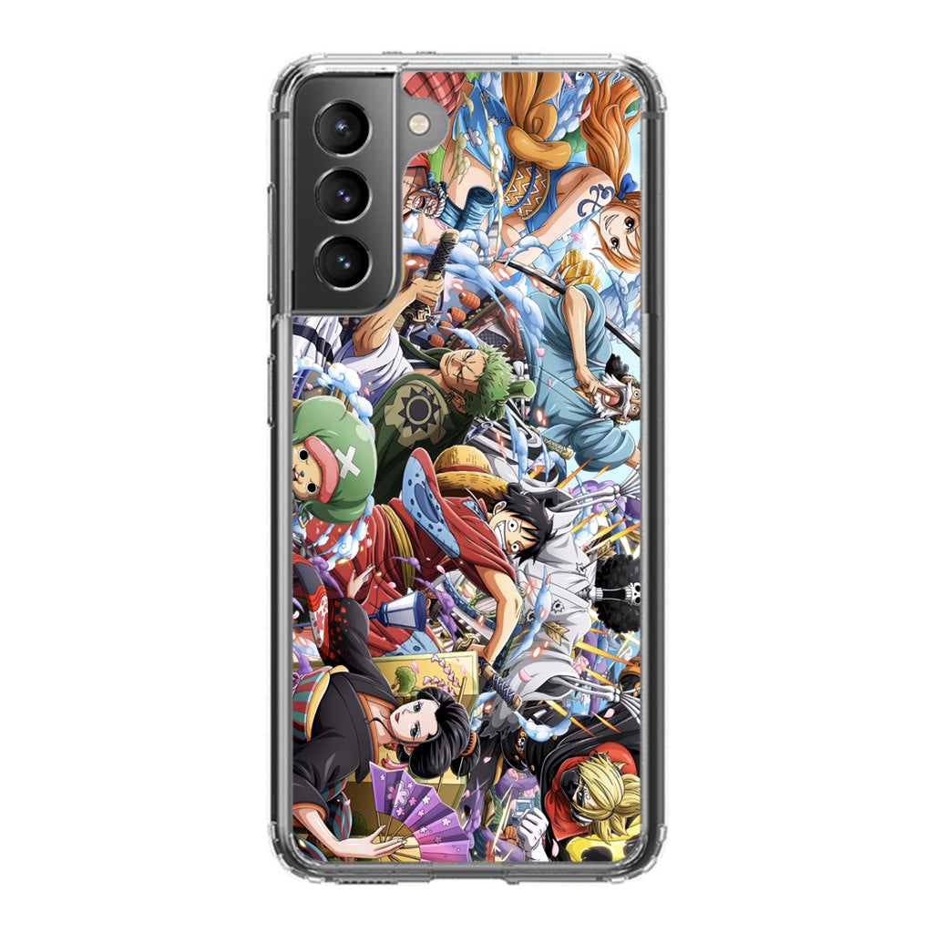 Straw Hat Pirates Arc Wano Galaxy S21 / S21 Plus / S21 FE 5G Case