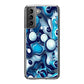 Abstract Art All Blue Galaxy S21 / S21 Plus / S21 FE 5G Case