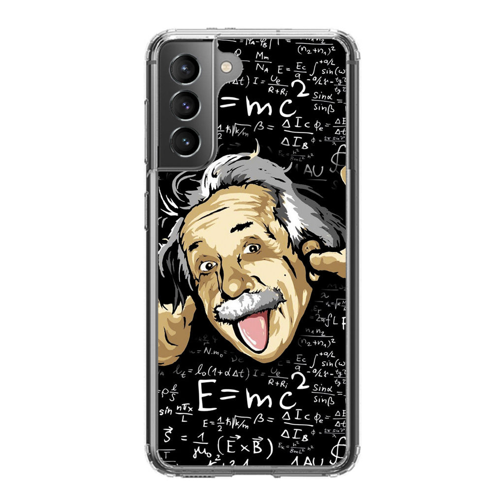Albert Einstein's Formula Galaxy S21 / S21 Plus / S21 FE 5G Case