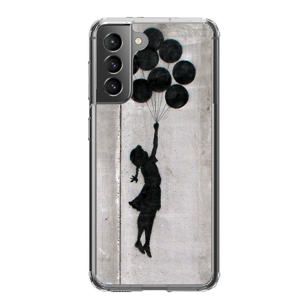 Banksy Girl With Balloons Galaxy S21 / S21 Plus / S21 FE 5G Case