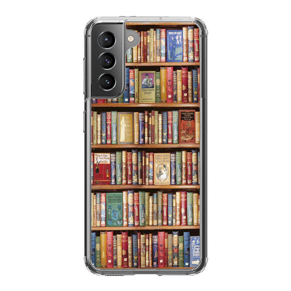 Bookshelf Library Galaxy S21 / S21 Plus / S21 FE 5G Case