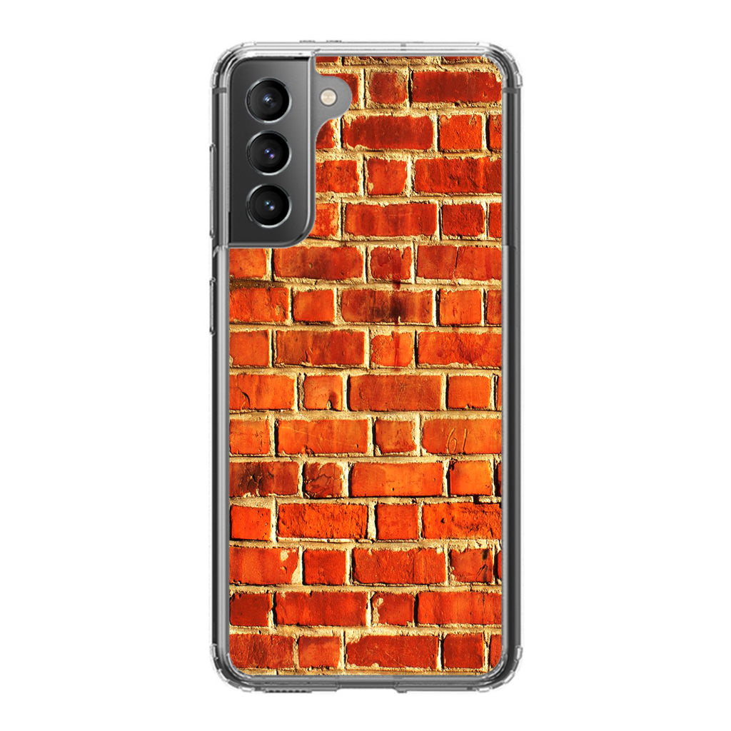 Brick Wall Pattern Galaxy S21 / S21 Plus / S21 FE 5G Case