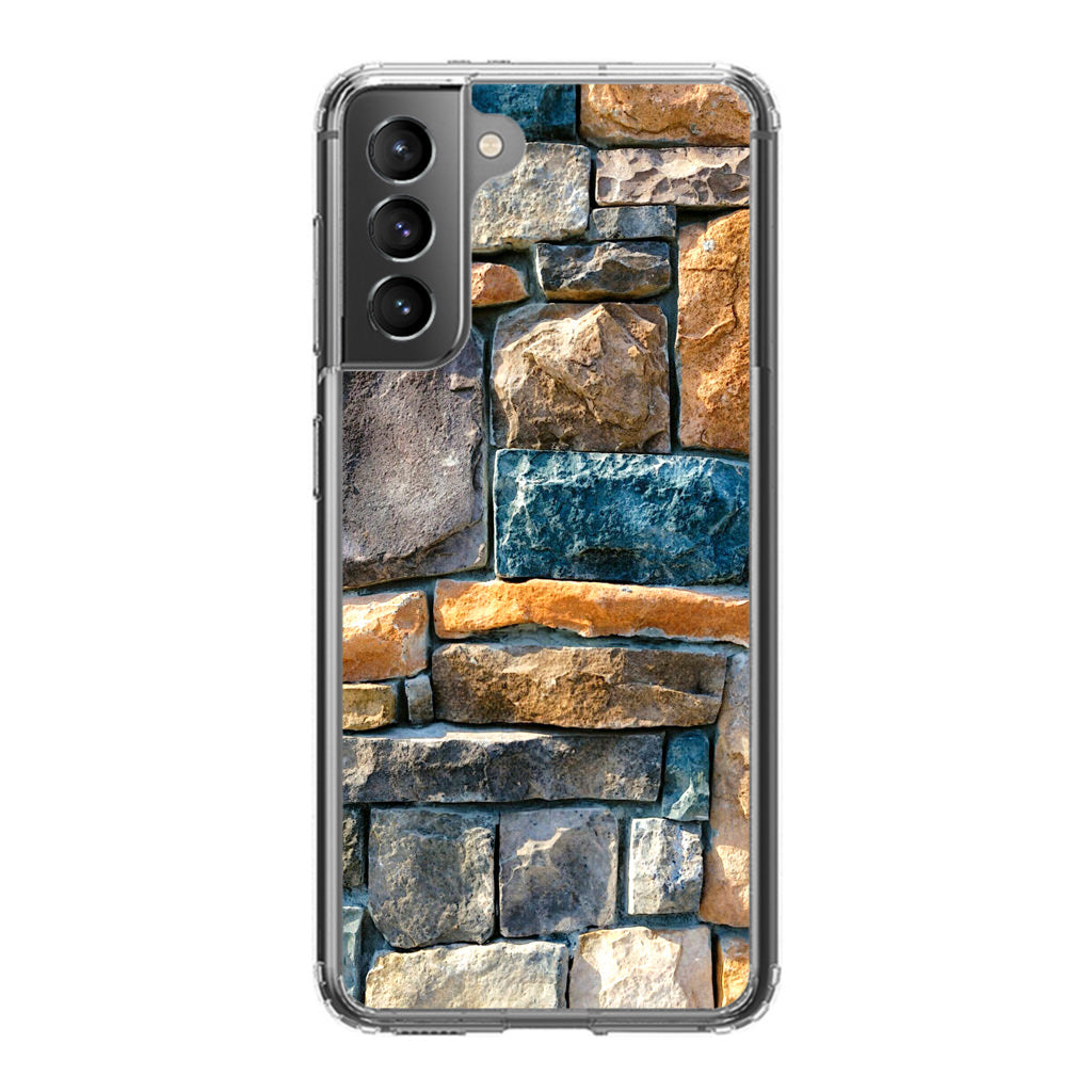 Colored Stone Piles Galaxy S21 / S21 Plus / S21 FE 5G Case