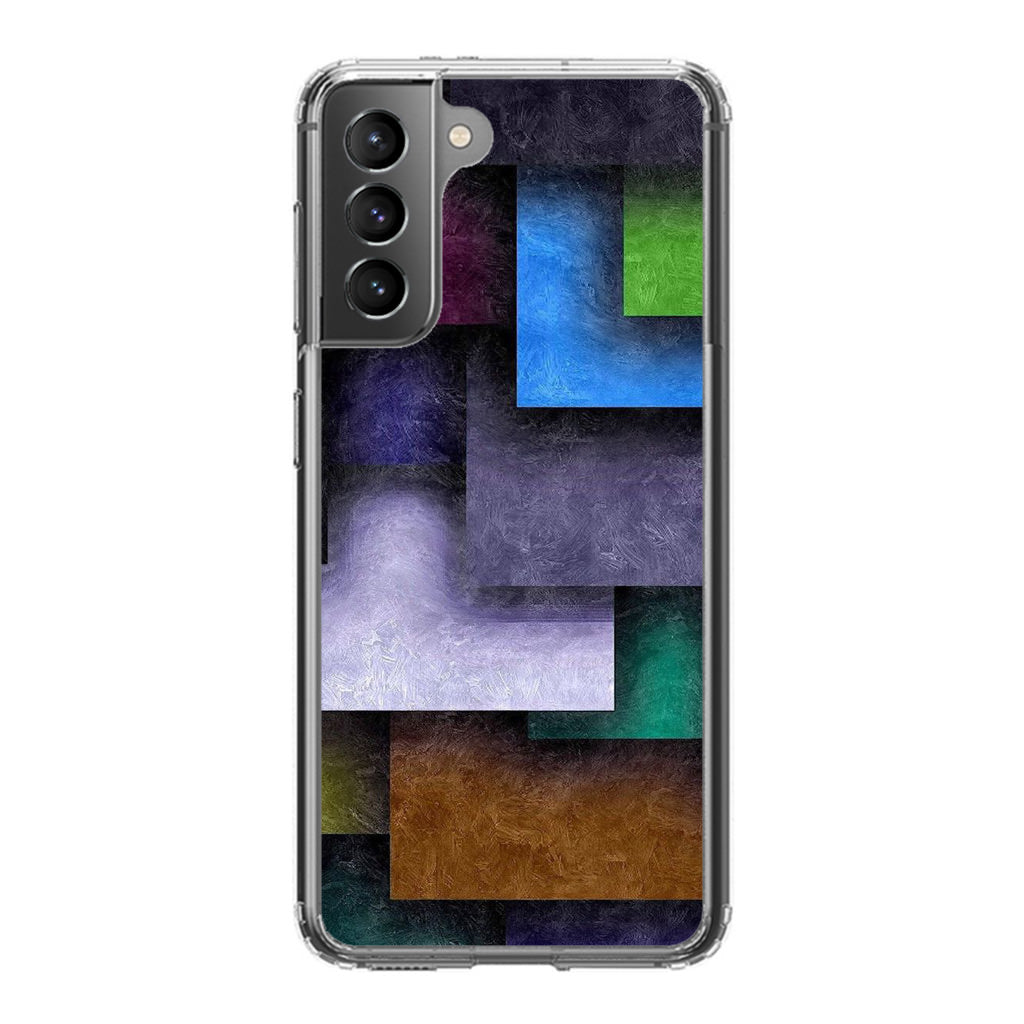 Colorful Rectangel Art Galaxy S21 / S21 Plus / S21 FE 5G Case