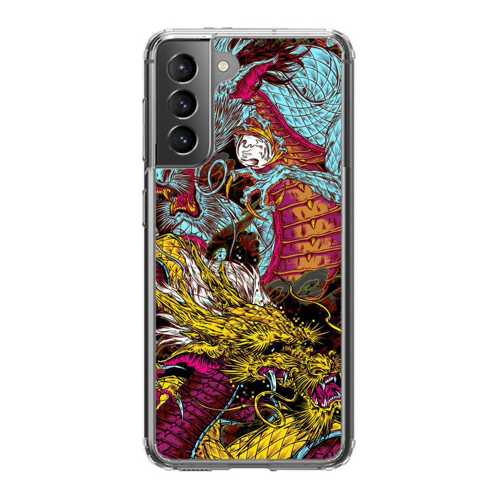 Double Dragons Galaxy S21 / S21 Plus / S21 FE 5G Case