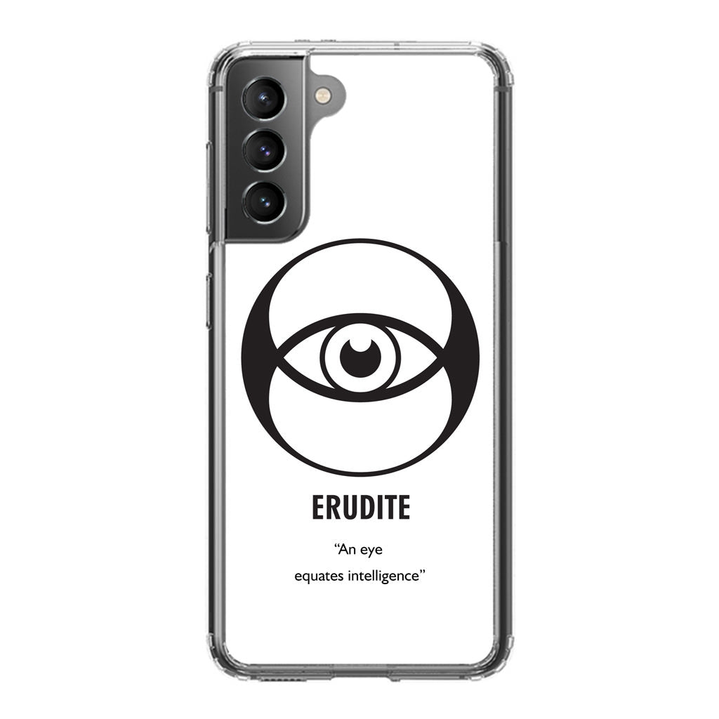 Erudite Divergent Faction Galaxy S21 / S21 Plus / S21 FE 5G Case