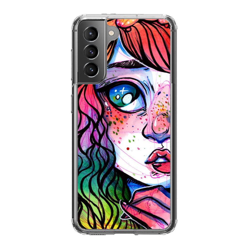 Eyes And Braids Galaxy S21 / S21 Plus / S21 FE 5G Case