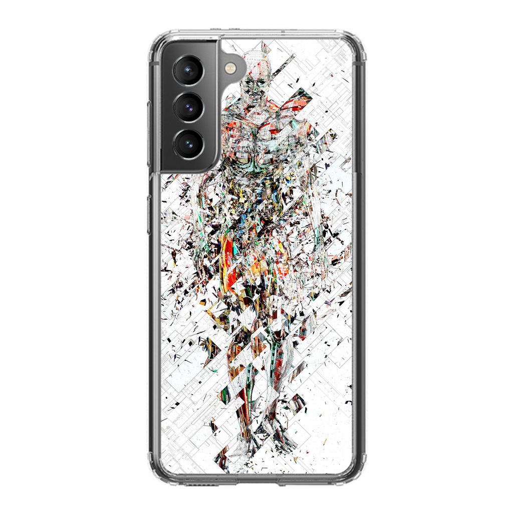 Fragmantacia Art Human Abstract Galaxy S21 / S21 Plus / S21 FE 5G Case