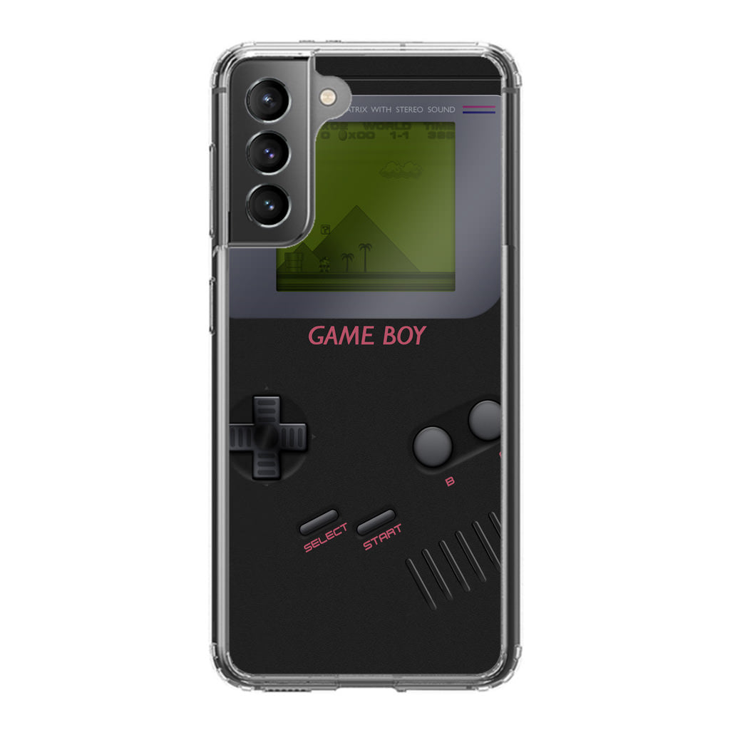 Game Boy Black Model Galaxy S21 / S21 Plus / S21 FE 5G Case