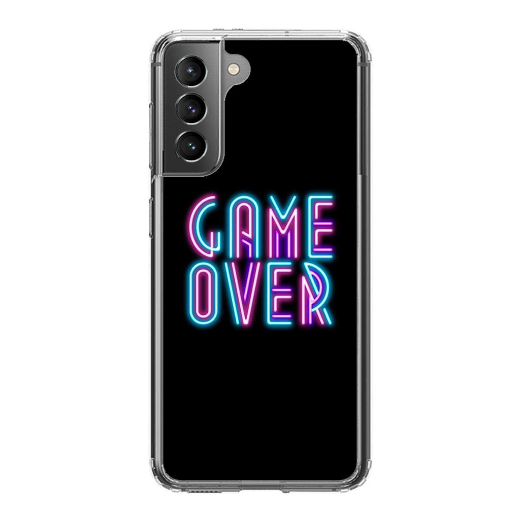 Game Over Neon Galaxy S21 / S21 Plus / S21 FE 5G Case