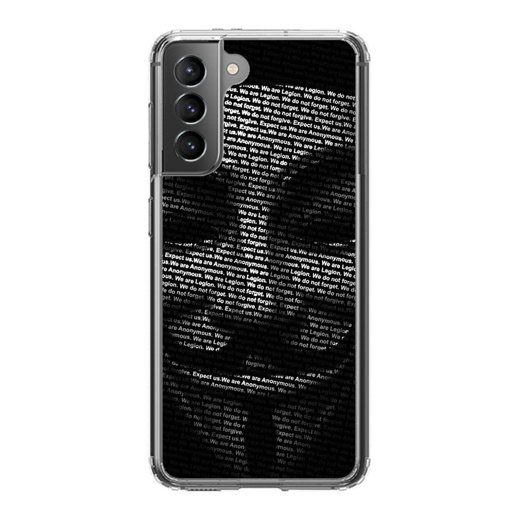 Guy Fawkes Mask Anonymous Galaxy S21 / S21 Plus / S21 FE 5G Case