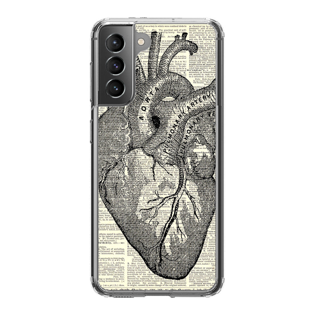 Heart Book Art Galaxy S21 / S21 Plus / S21 FE 5G Case