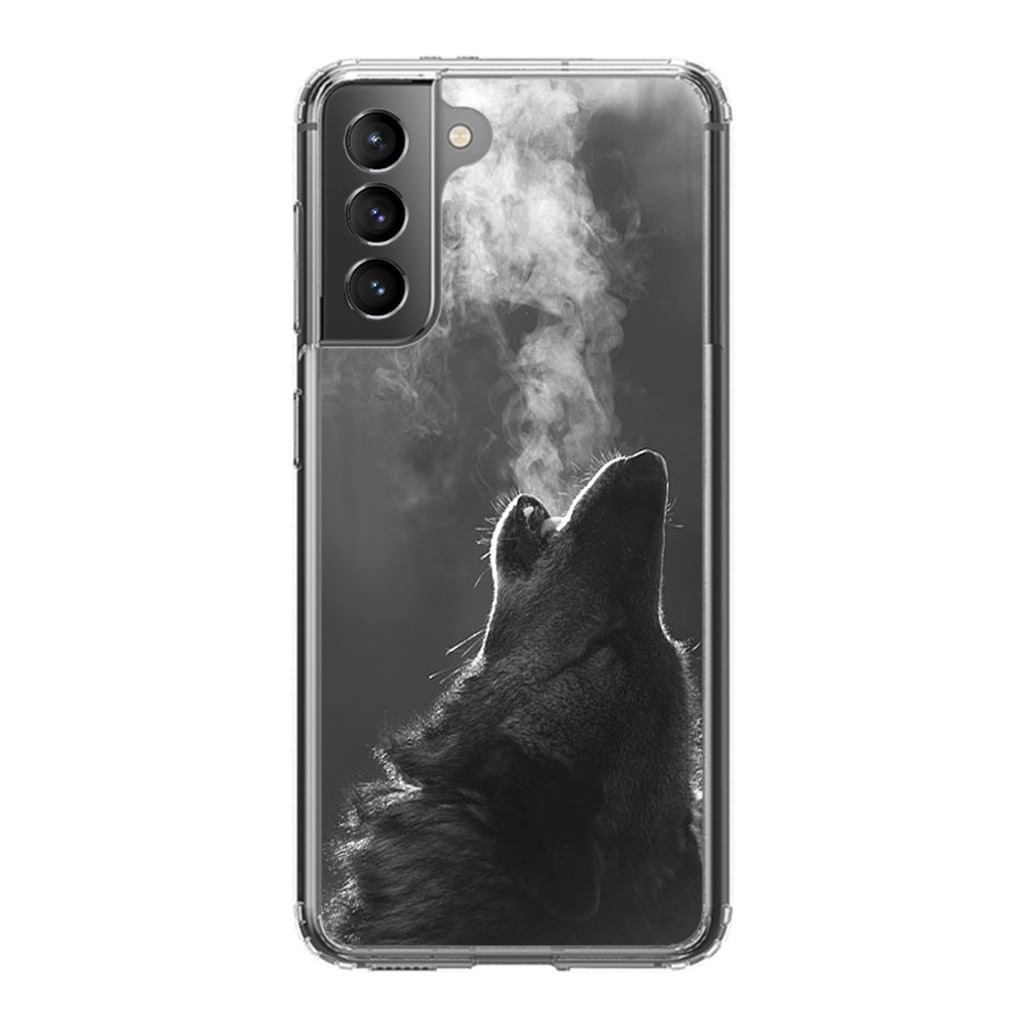 Howling Wolves Black and White Galaxy S21 / S21 Plus / S21 FE 5G Case