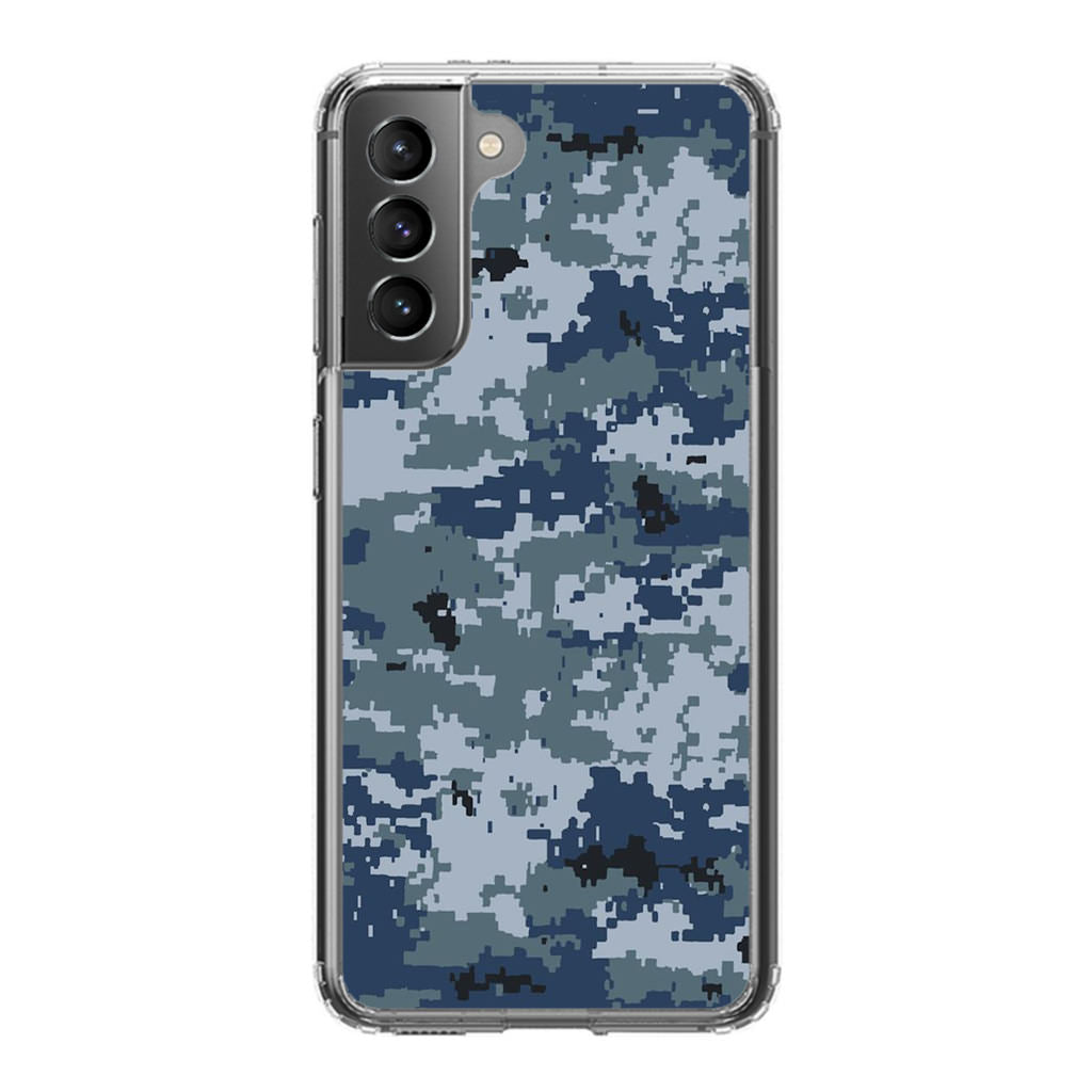 Navy Camo Galaxy S21 / S21 Plus / S21 FE 5G Case