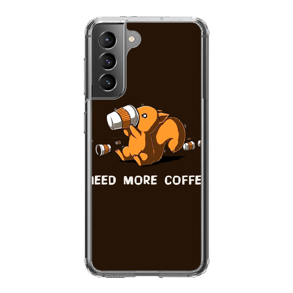 Need More Coffee Programmer Story Galaxy S21 / S21 Plus / S21 FE 5G Case