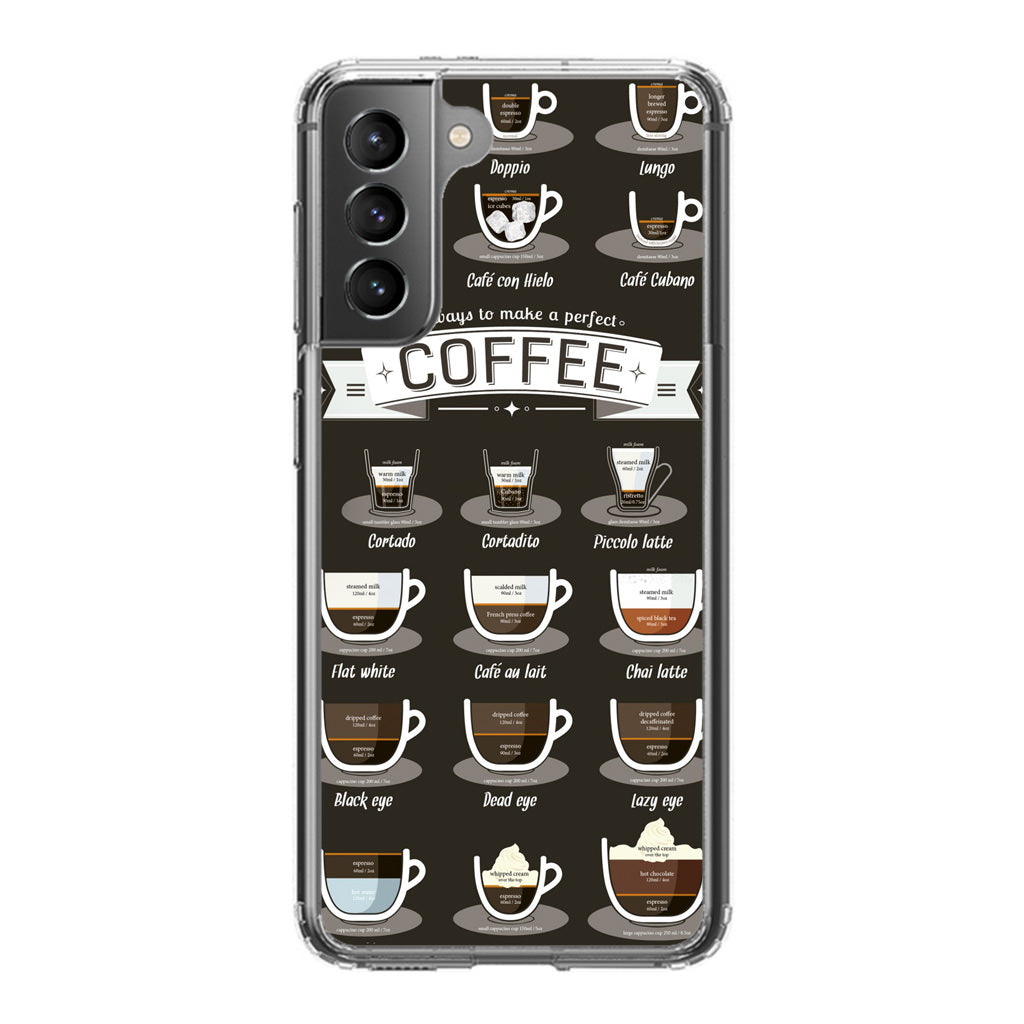 OK, But First Coffee Galaxy S21 / S21 Plus / S21 FE 5G Case