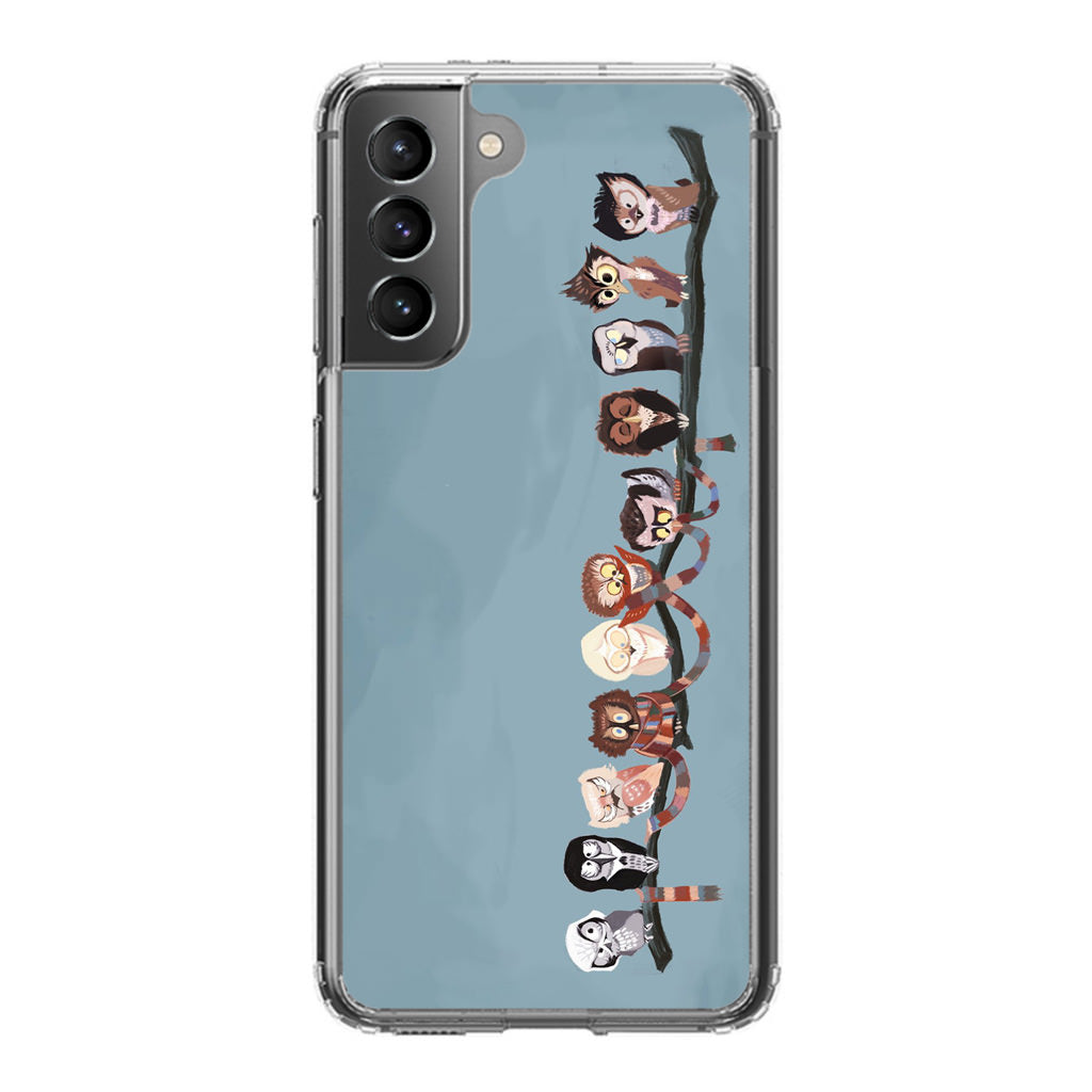 Owls on The Branch Galaxy S21 / S21 Plus / S21 FE 5G Case